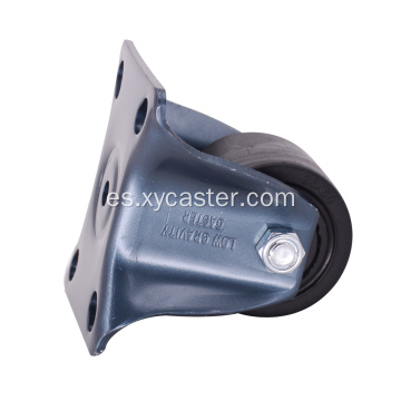 Caster de baja gravedad de nylon fijo de 2.5 pulgadas